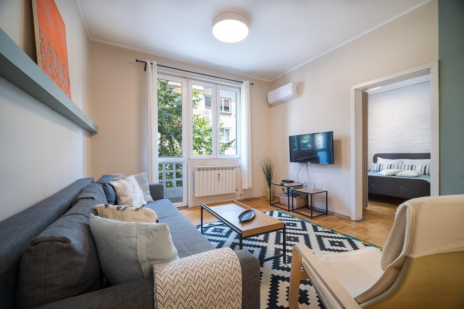 Cozy 1 Bdrm, Top Center, Solunska Near Vitoshka Street 索菲亞 外观 照片
