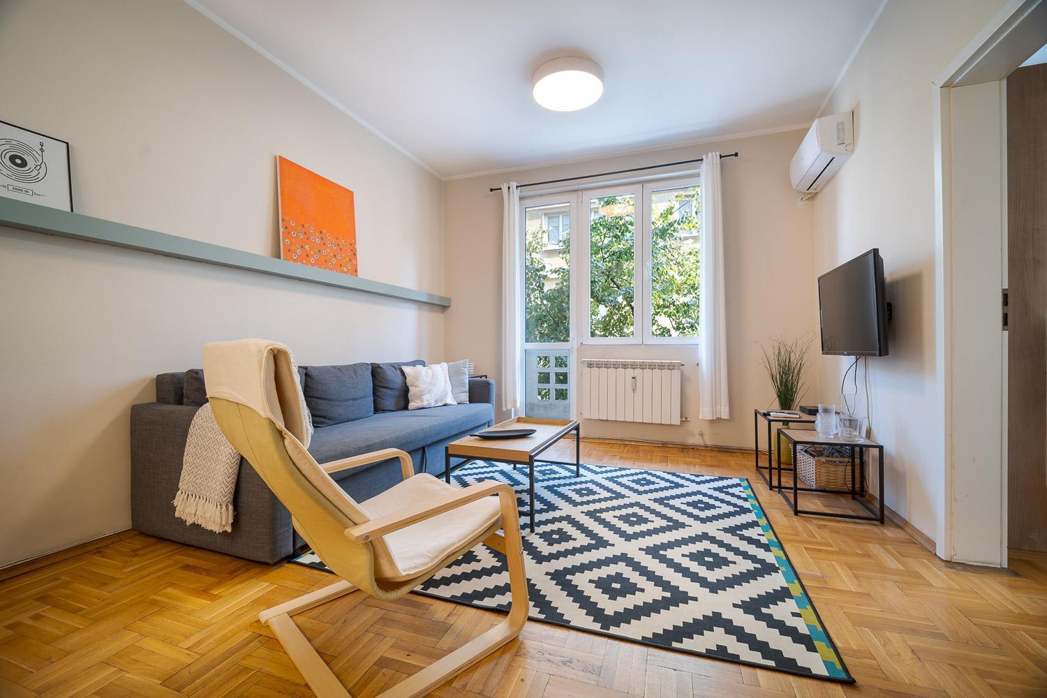 Cozy 1 Bdrm, Top Center, Solunska Near Vitoshka Street 索菲亞 外观 照片